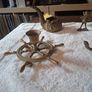 8 brass figures. Image 8