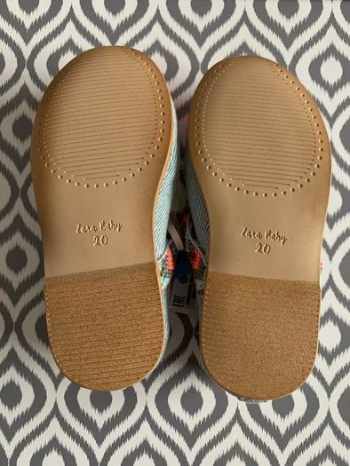 Zara Baby Ballet Pumps UK4.5 junior