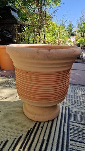 Terracotta urns
