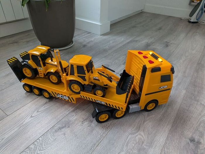 JCB construction vehicles