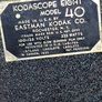 Rare 1930s Antique Eastman Kodak Kodascope Eight Model 40 8mm Movie Projector from the 1930s, Manufacturer: Eastman Kodak Co. (Rochester, New York, USA) Image 3