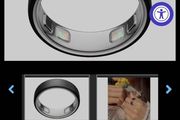 Oura Ring 5 - Stealth - Size 9