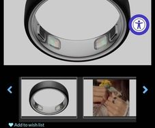 Oura Ring 5 - Stealth - Size 9