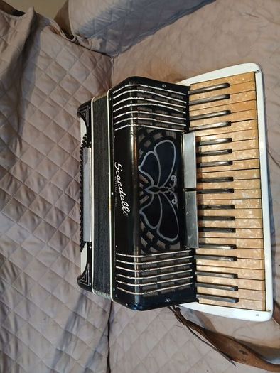 Vintage scandalli butterfly model piano  accordion, open to offers