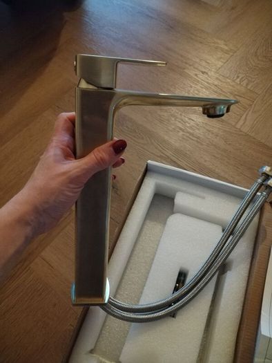 Eliseo Ricci brushed brass tap