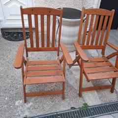 2 garden chairs for