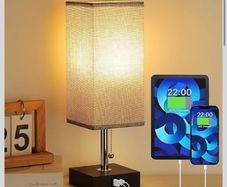 Aooshine Bedside Table Lamp