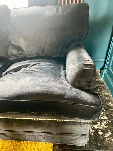 3 Seater Velvet Sofa