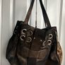 Jimmy Choo Bronze Metallic Suede Ramona Bag Image 2