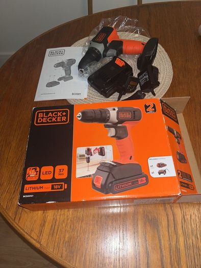Black-decker 18v Cordless Drill Brand New