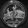 Poland 10 Zloty 2004 Fencing - Olympia Athens. Silver Proof Image 3
