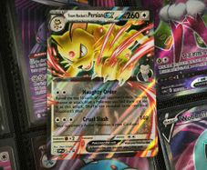 Team Rocket's Persian EX !  Destined Rivals Promo ! 2025 ! Pokemon Card !