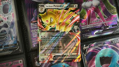 Team Rocket's Persian EX !  Destined Rivals Promo ! 2025 ! Pokemon Card !