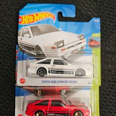 Hot Wheels Toyota AE86 Sprinter Trueno Twin Turbo Red