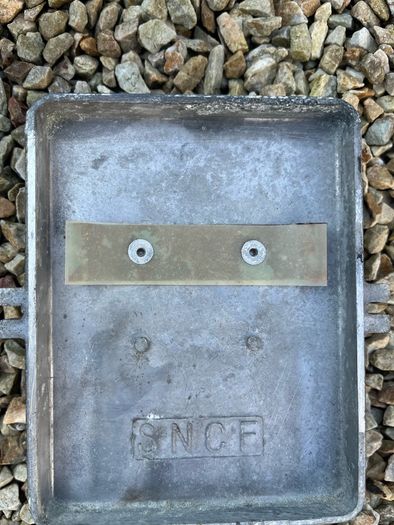 Vintage French SNCF Railway Lamp