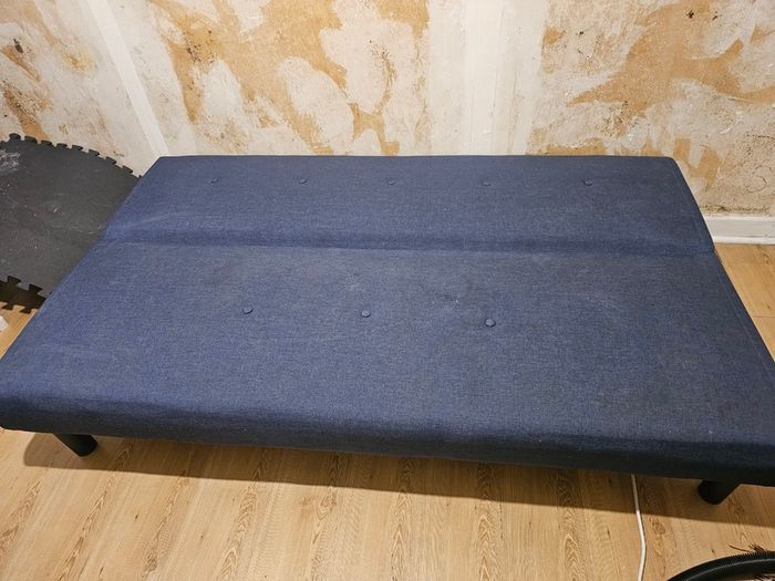 Blue Double Sofa Bed