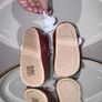 Baby Girls Wine Shoes. Size 13 Image 8