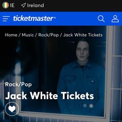 Jack white tickets (SWAP)