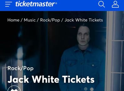 Jack white tickets (SWAP)