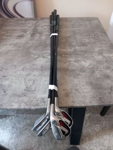Taylormade golf irons. Right handed clubs