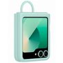 Original Samsung Galaxy Z Flip 6 Smartphone Silicone Case Mint Green Image 4