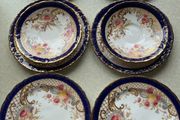 Antique 19th C5 Side Plates &amp; 4Saucers p