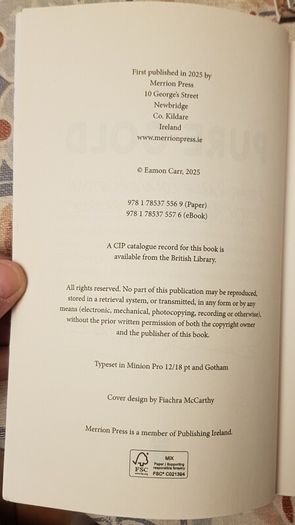 Pure Gold: Conversations With Remarkable People by Eamon Carr (Signed)