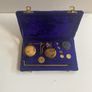 Vintage miniature brass weighting scales set Image 4