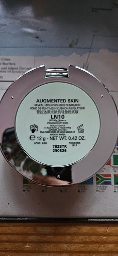 Prada Augmented Skin Reveal Mesh Cushion Foundation in LN10