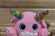 handmade crochet monster