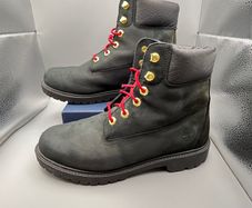 Timberland Womens Premium Primaloft 200g Black Nubuck Leather Boots-UK 7.5 EU 41