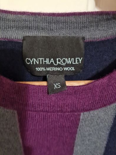 Cynthia Rowley 100% merino dress jumper