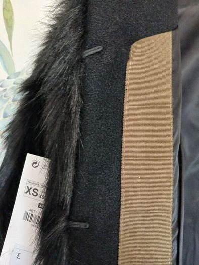 Zara srpls faux fur jacket brand new with tags