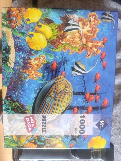 Massive collection of jigsaw puzzles