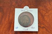 Canadian Provinces 1 Cent 1861