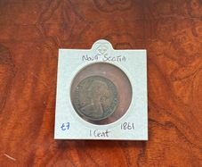 Canadian Provinces 1 Cent 1861