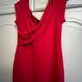Red Fishtail Maxi Dress Image 2