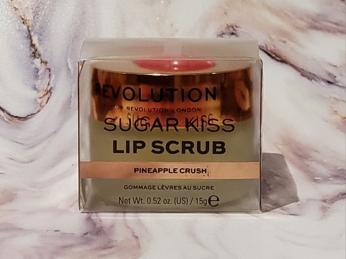 Revolution Sugar Kiss Lip Scrub - Pineapple Crush - New