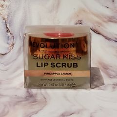 Revolution Sugar Kiss Lip Scrub - Pineapple Crush - New