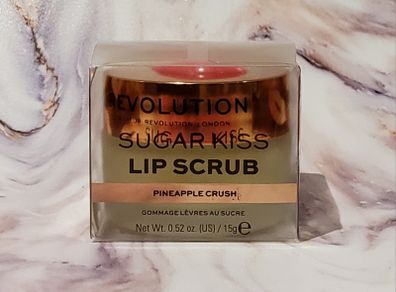 Revolution Sugar Kiss Lip Scrub - Pineapple Crush - New
