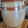 Salt-Glazed Stoneware Barrel Image 5
