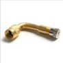 Gold 90 Degree Angle Air Tyre Valve Extension Adaptor For Motorcycle Image 2