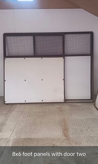Dog kennel panels