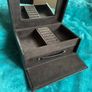 John Rocha dark brown leather jewellery box Image 2