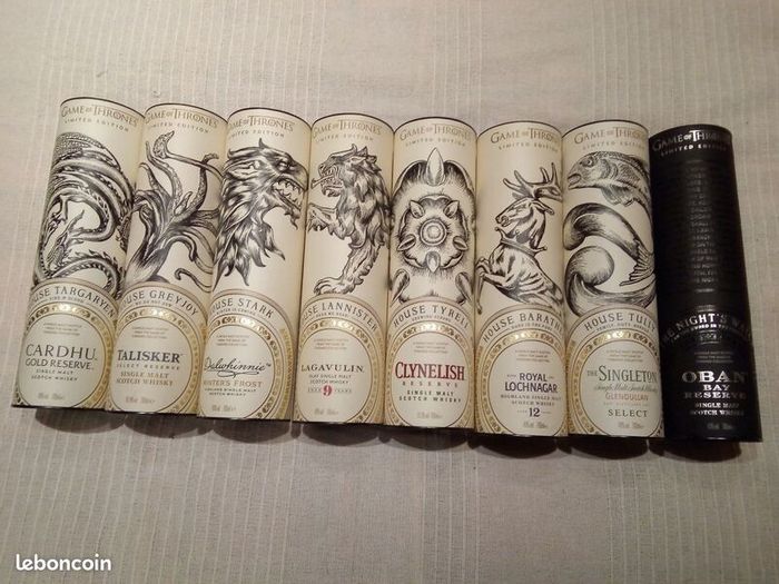 Game of Thrones GoT Whisky Collection