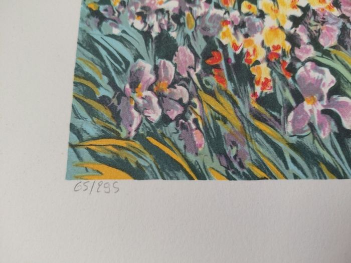Limited edition La Maison de Claude Monet a Giverny 65/295