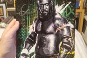 WWE Oba Femi Autograph