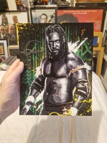 WWE Oba Femi Autograph