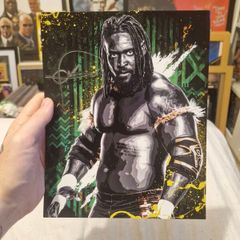 WWE Oba Femi Autograph