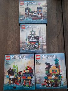 lego micro Ninjago city sets.